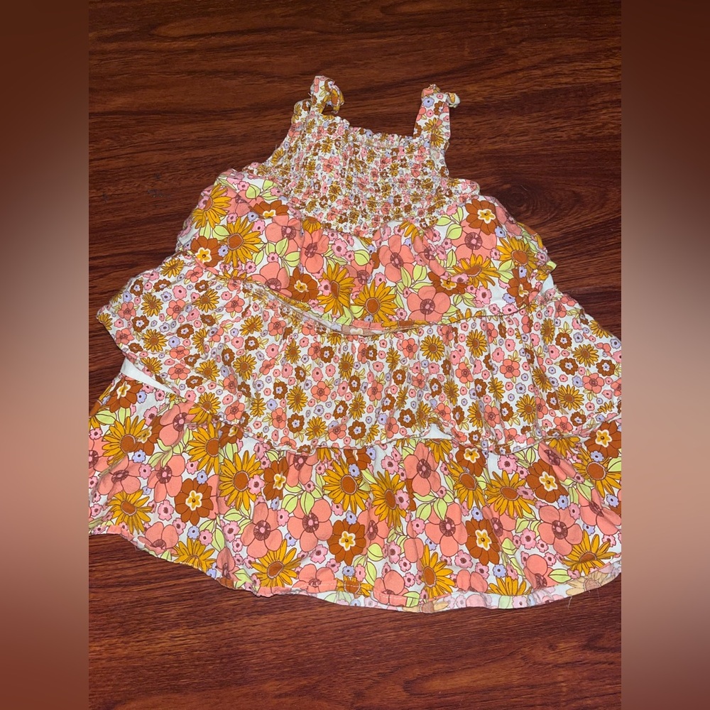 Toddler girls floral dress